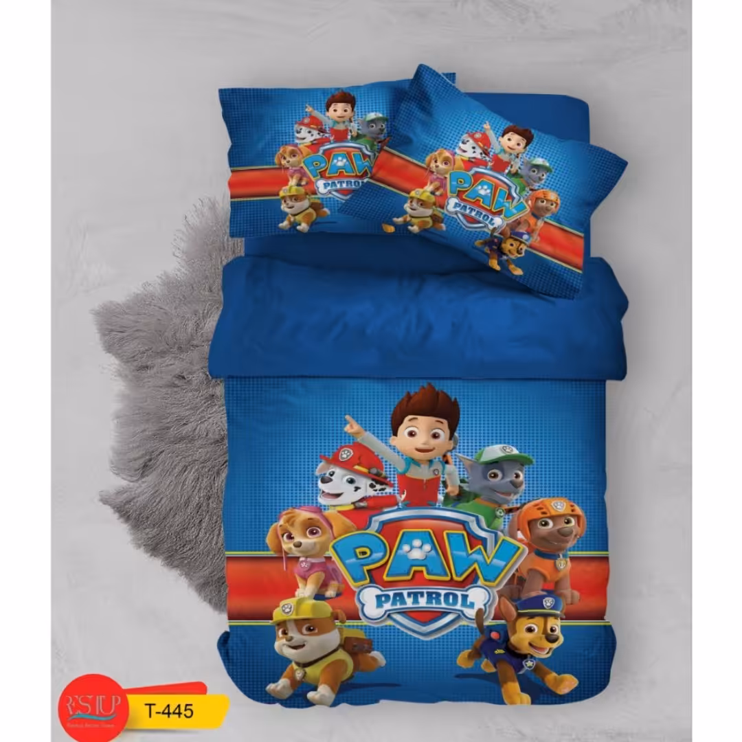 رو تختی سه بعدی یک نفره کد تی 445