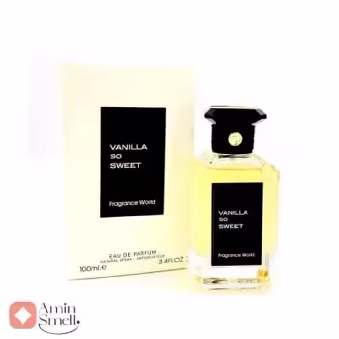 ادکلن وانیلا سو سوییت فرگرانس ورد | vanilla so sweet fragrance world