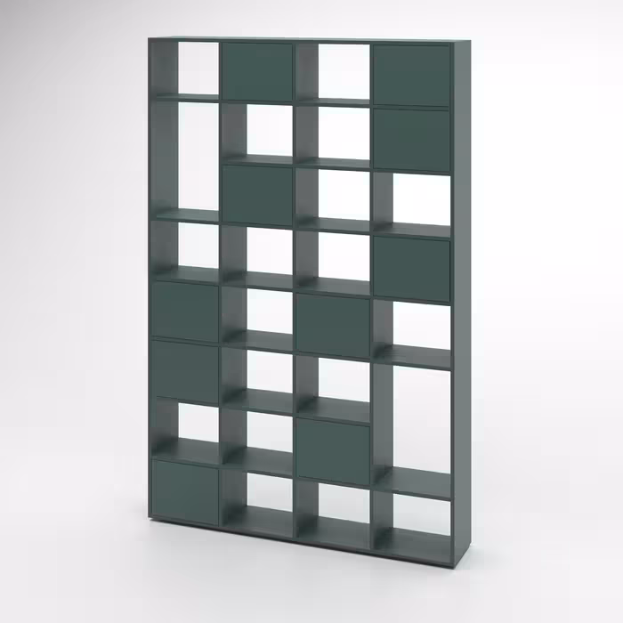 کتابخانه ام دی اف شیک و مینیمال-مدرن-کیفیت عالی-جادار