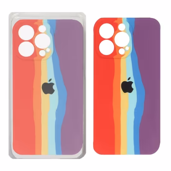 قاب گوشی سیلیکونی آبرنگی اورجینال محافظ لنزدار برای iPhone 12 Pro Max - کد 44