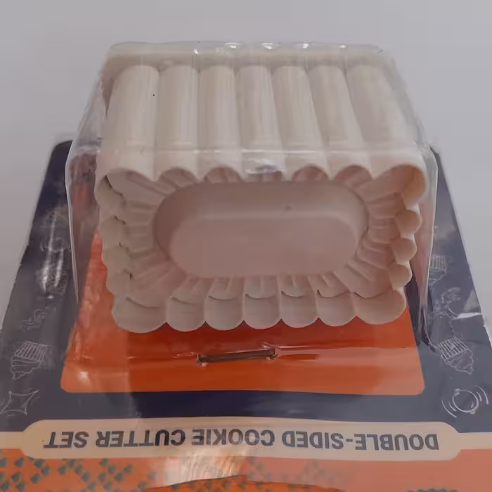 کاتردوطرفه شیرینی مربایی طرح مستطیل مناسب انواع شیرینی وکوکی وبیسکوییت