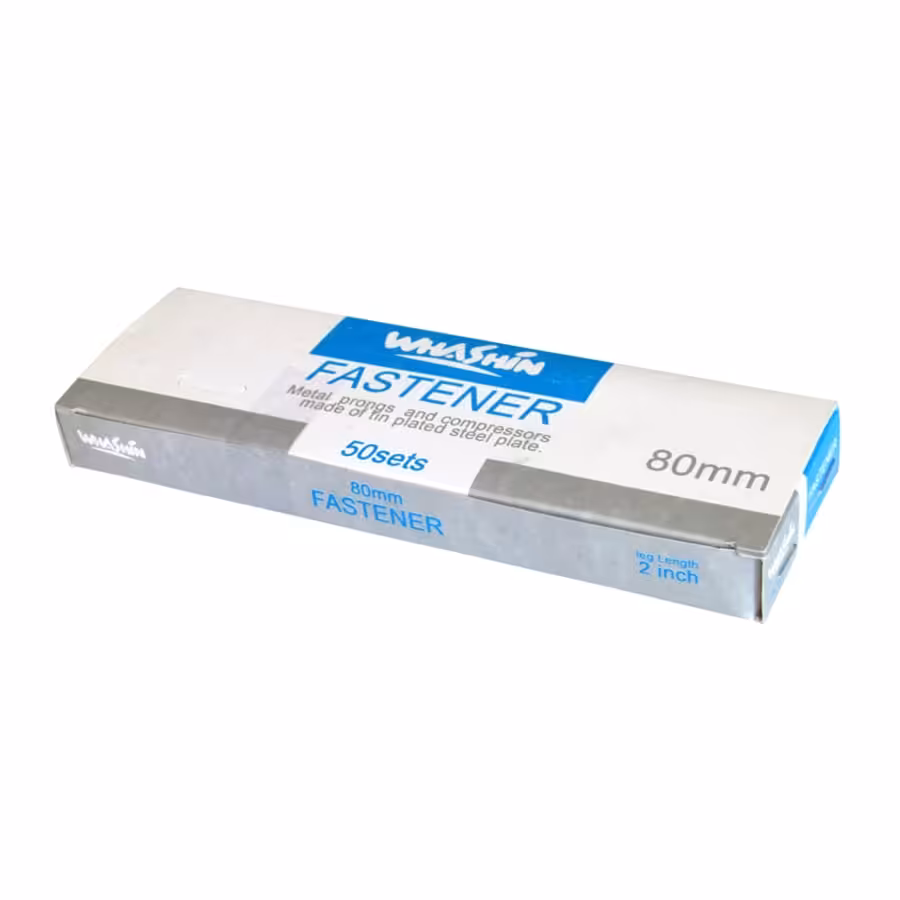 گیره پوشه فلزی ایرانی بسته 50 عددی واشین