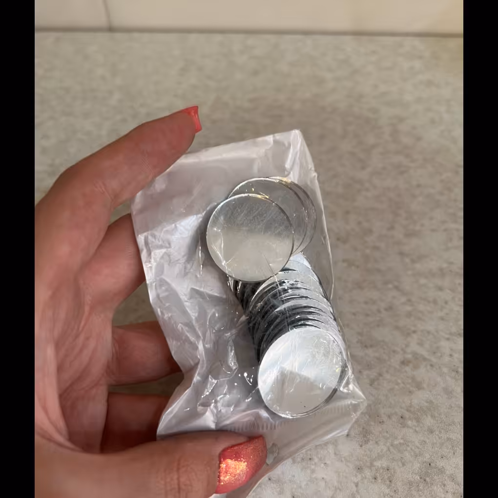 آینه دایره قطر 3 سانت هر بسته 15 عددی