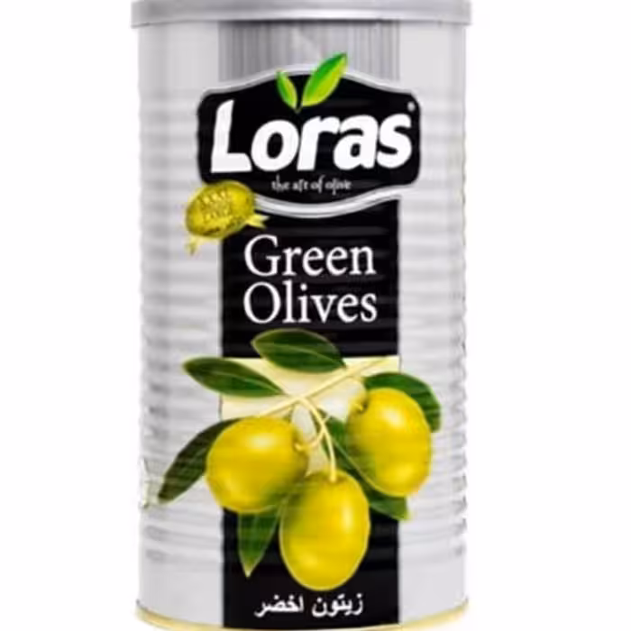 زیتون سبز درشت لوراس با هسته  محصول تُرک از شکلاتیک ترکیه