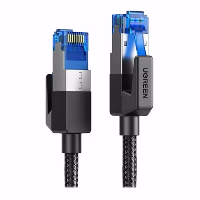 کابل پچ کورد 3 متری یوگرین مدل NW153 3m F/FTP Cat 8 Patch Cord Cable