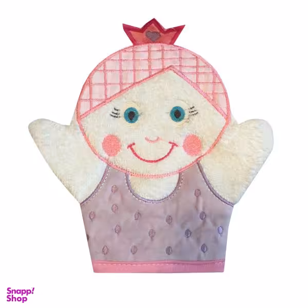 لیف حمام نوزاد طرح دخترک کد 2