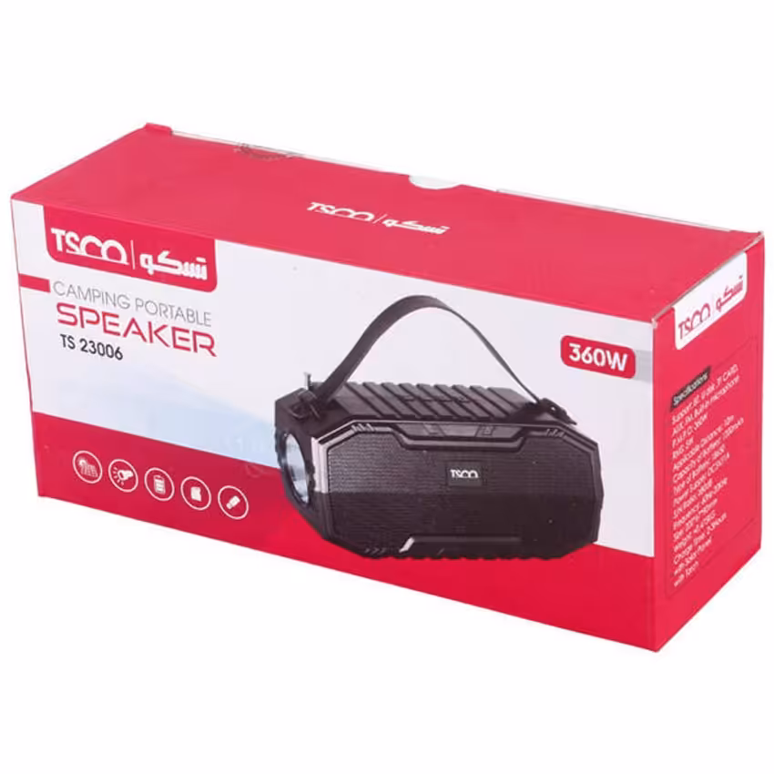 اسپیکر بلوتوثی برند تسکو مدل tsco TS 23006