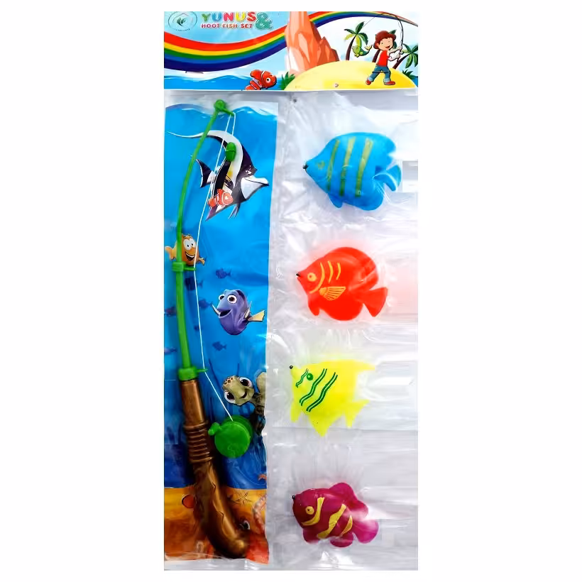 اسباب بازی ماهیگیری یک نفره مغناطیسی ( آهنربایی  )