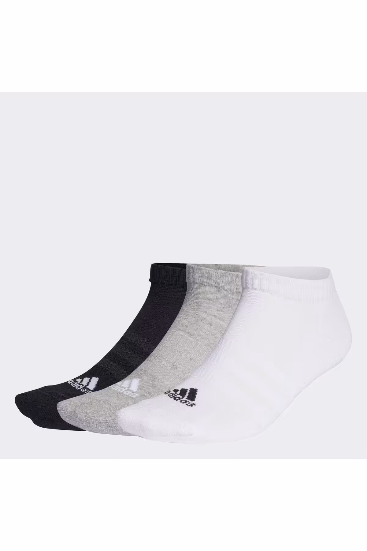 جوراب سفید مردانه و زنانه های C SPW LOW 3P GRAY adidas