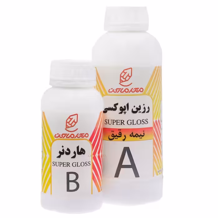 رزین اپوکسی کره ای 1/5 کیلویی نیمه رقیق مجد