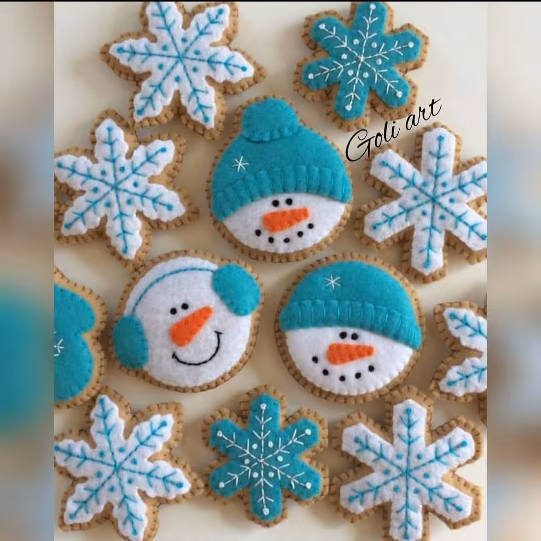 مگنت  یخچال طرح زمستانه 