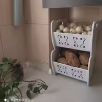 شلف جا سیب زمینی و پیاز