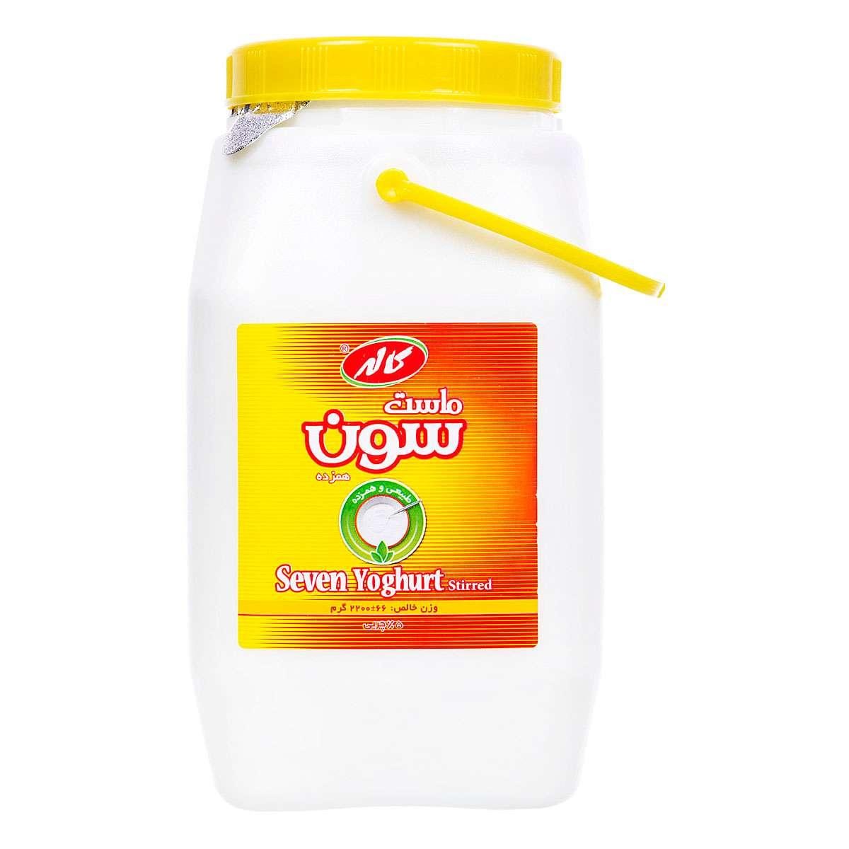 ماست سون پرچرب دبه (2 کیلویی)