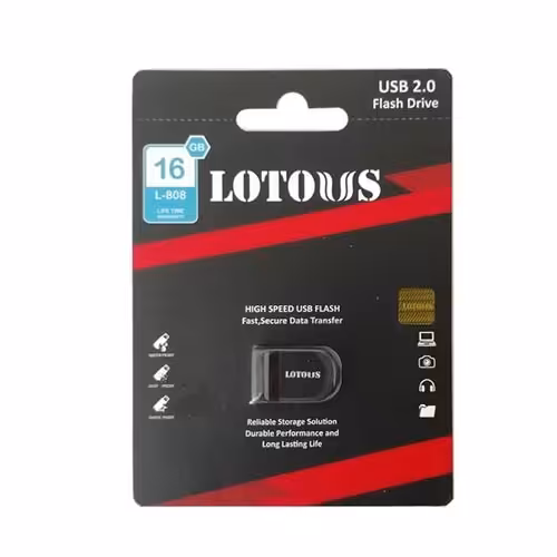 فلش مموری لوتوس مدل L-808 ظرفیت 16 گیگابایت