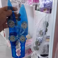 کارد و کفگیر کیک بری تم تولد دندونی آبی