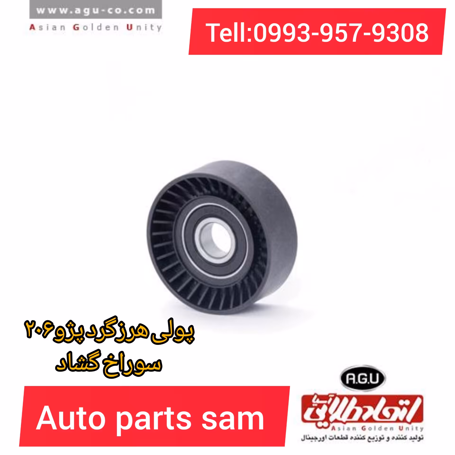 پولی هرزگرد  ( سوراخ بزرگ ) پژو 206 پریمیوم اتحاد طلایی آسیا AGU