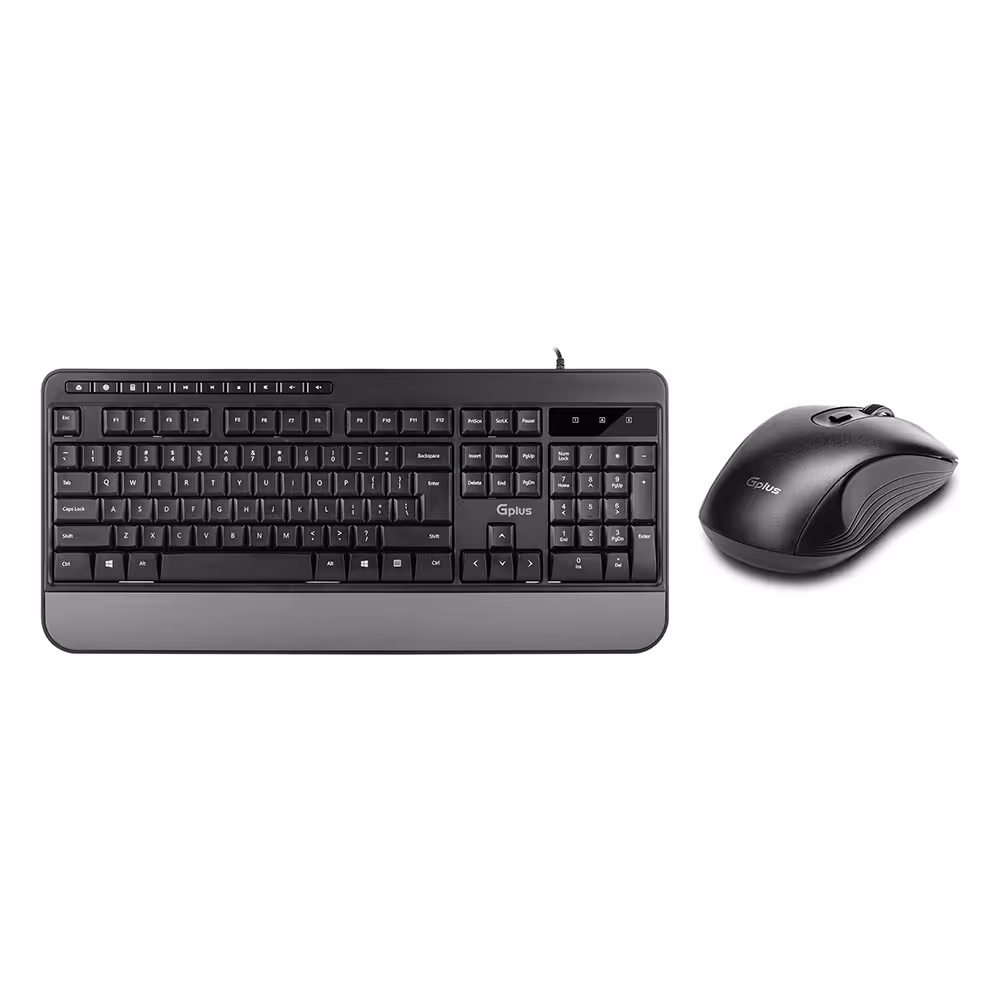 ماوس و کیبورد جی پلاس مدل GMK-C320W