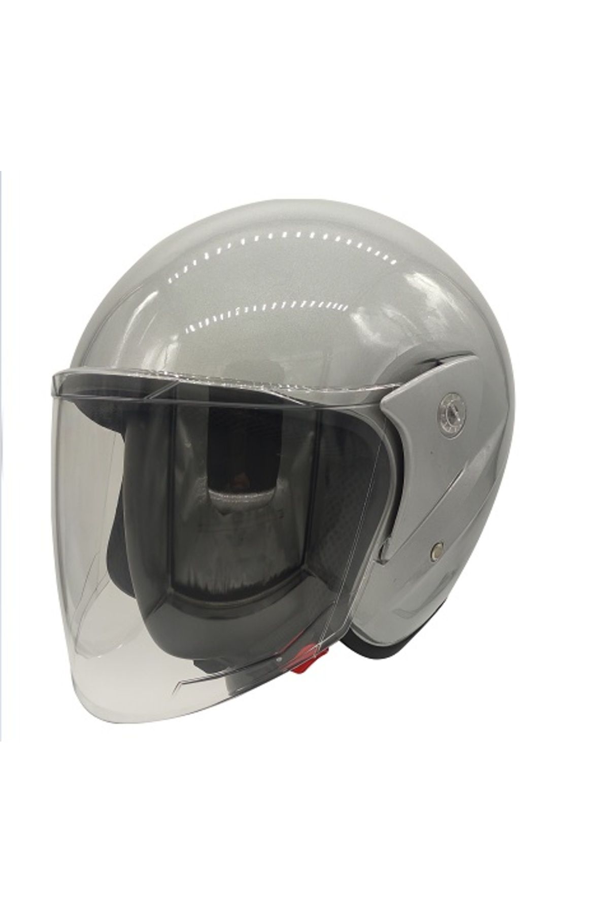 کلاه کاسکت موتورسیکلت خاکستری موتور سیکلت و دوچرخه نیمی از ایمنی MOTOANL