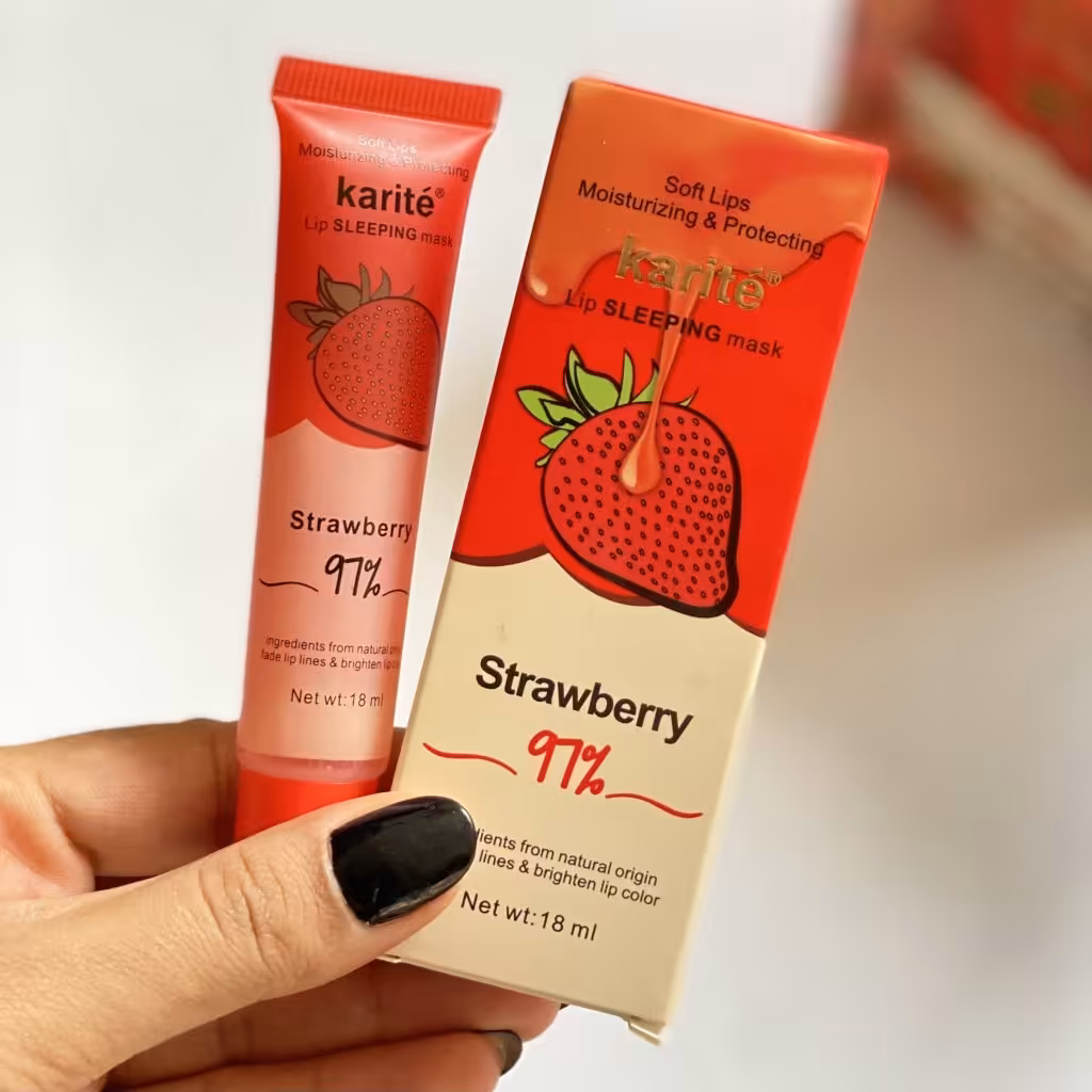 ماسک خواب لب karite توت  فرنگی