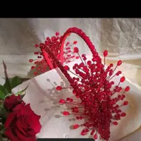 تل کریستالی دو بل  مدل  فرشته سفارشی در رنگ های  دلخواه شما