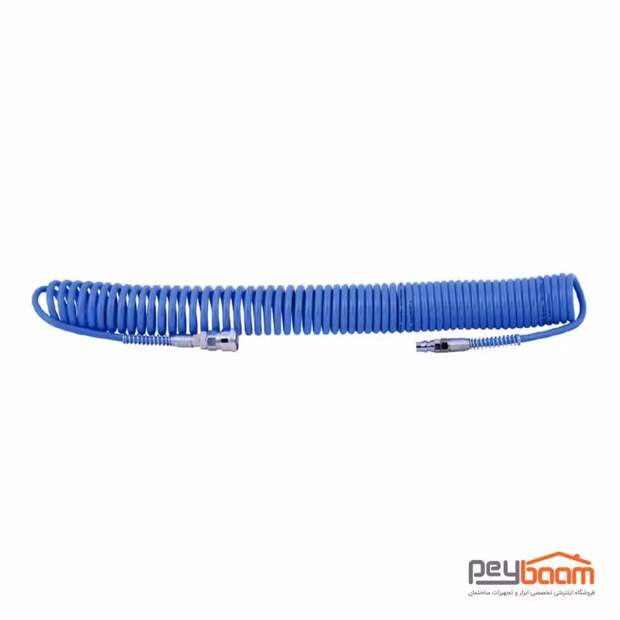 شیلنگ باد فنری 10 متری توسن سایز 8x12