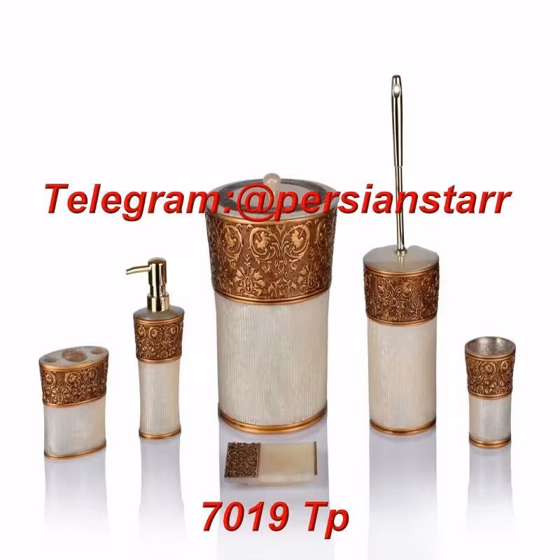 سرویس بهداشتی کنتراست 6 پارچه رزین 7109