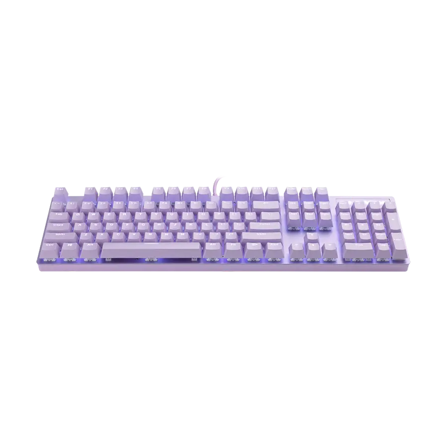 مشخصات قیمت خرید کيبورد گیمینگ رپو Rapoo V500 Pro purple بنفش
