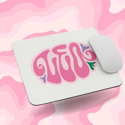 موس پد طرح صورتی