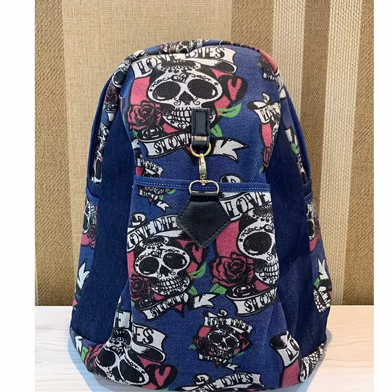 کوله پشتی کد L.6324 سرمه ای 