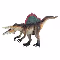 فیگور دایناسور اسپاینوسوروس spinosaurus. برند new canna. جنس پلاستیک فشرده و سخت. سنگین و توپر. با رنگ آمیزی عالی