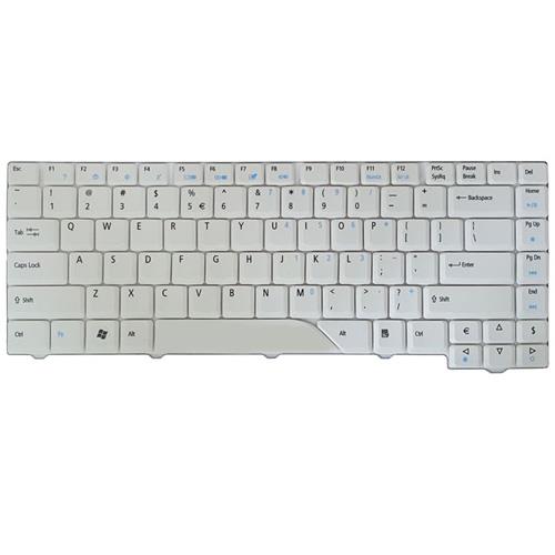 کیبرد لپ تاپ ایسر Aspire 4710-5520-5710 سفید