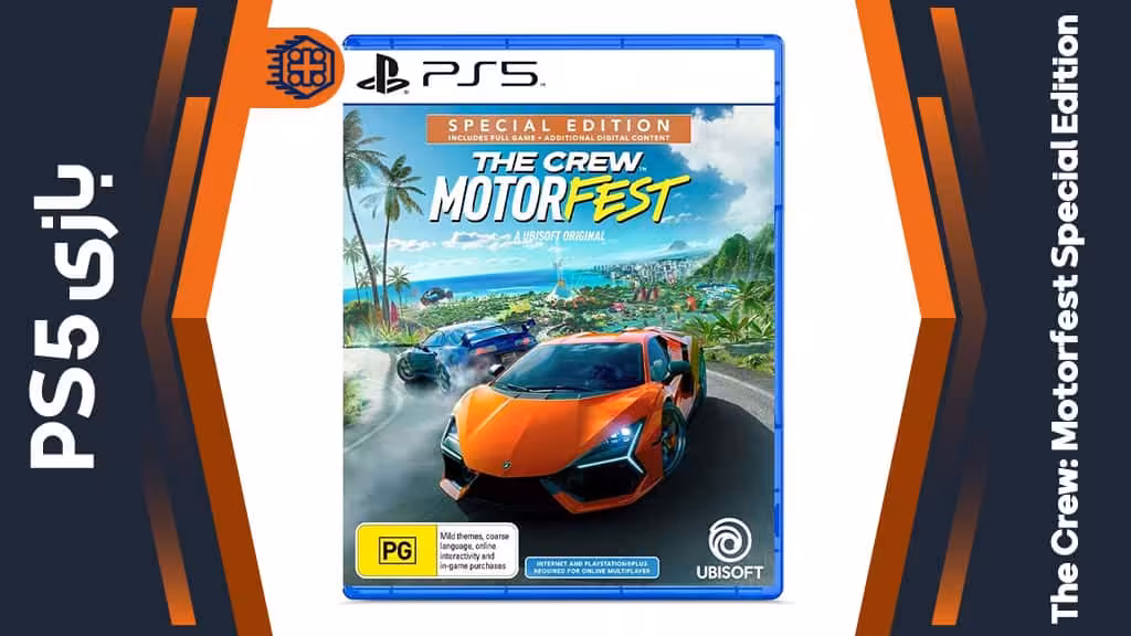 دیسک بازی The Crew Motorfest Special Edition – مخصوص PS5