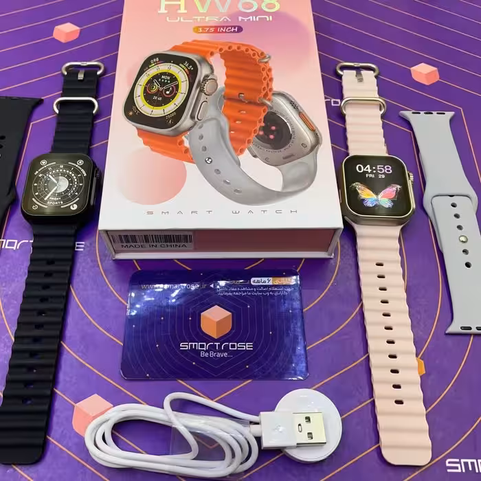 ساعت هوشمند اولترا مدل HW68 Ultra Mini