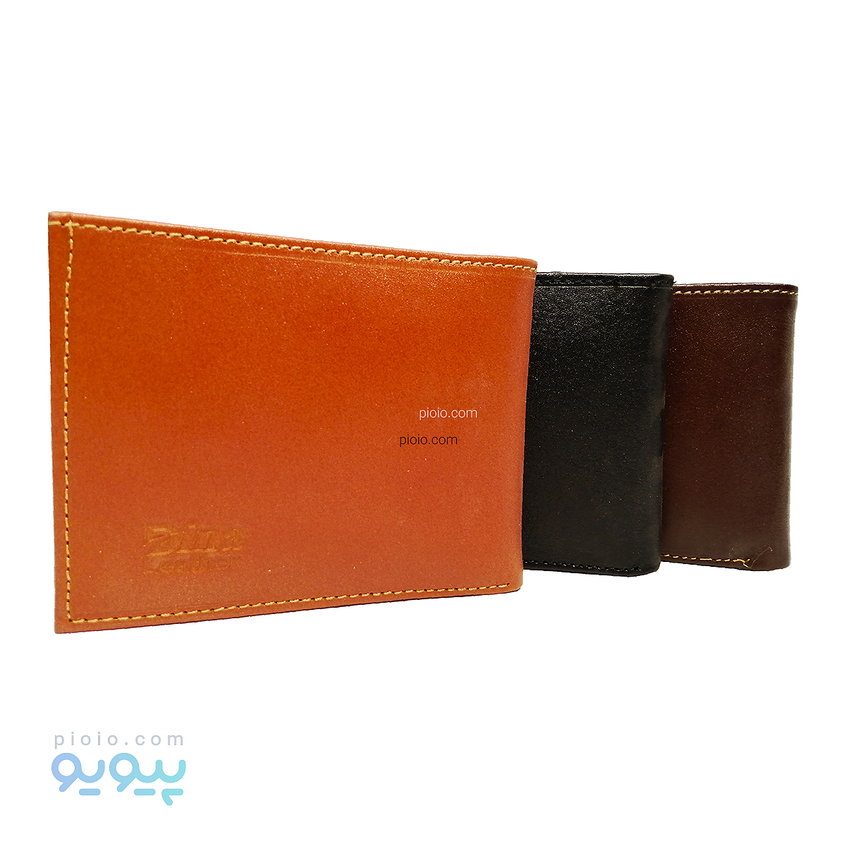 کیف پول چرم جیبی نیم کتی کتابی شیک