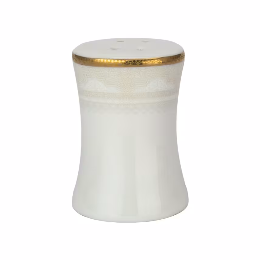 نمکپاش چینی لورین مدل دلناز دستی کد 3422 (پس کرایه)