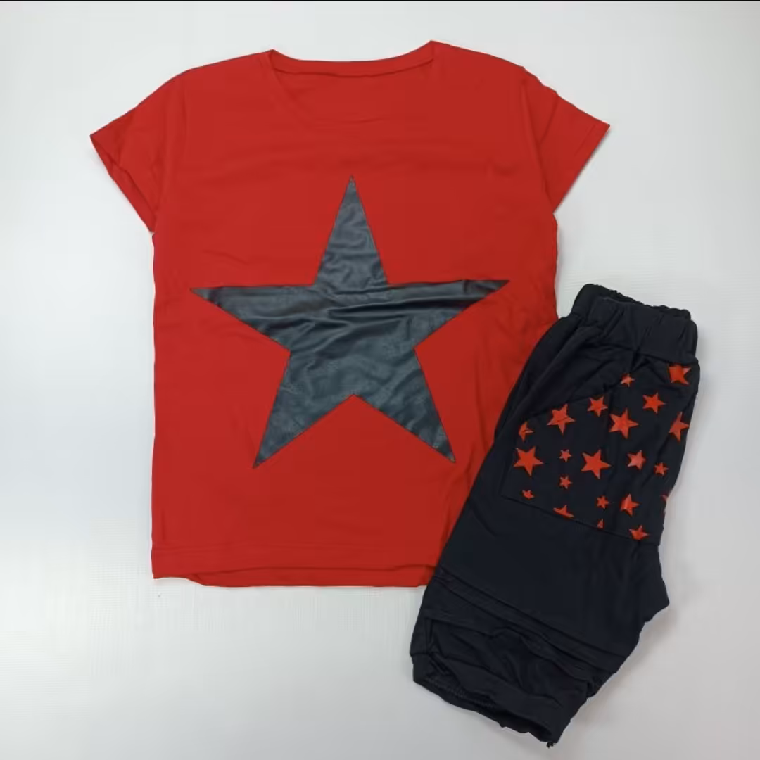 تیشرت شلوارک ستاره