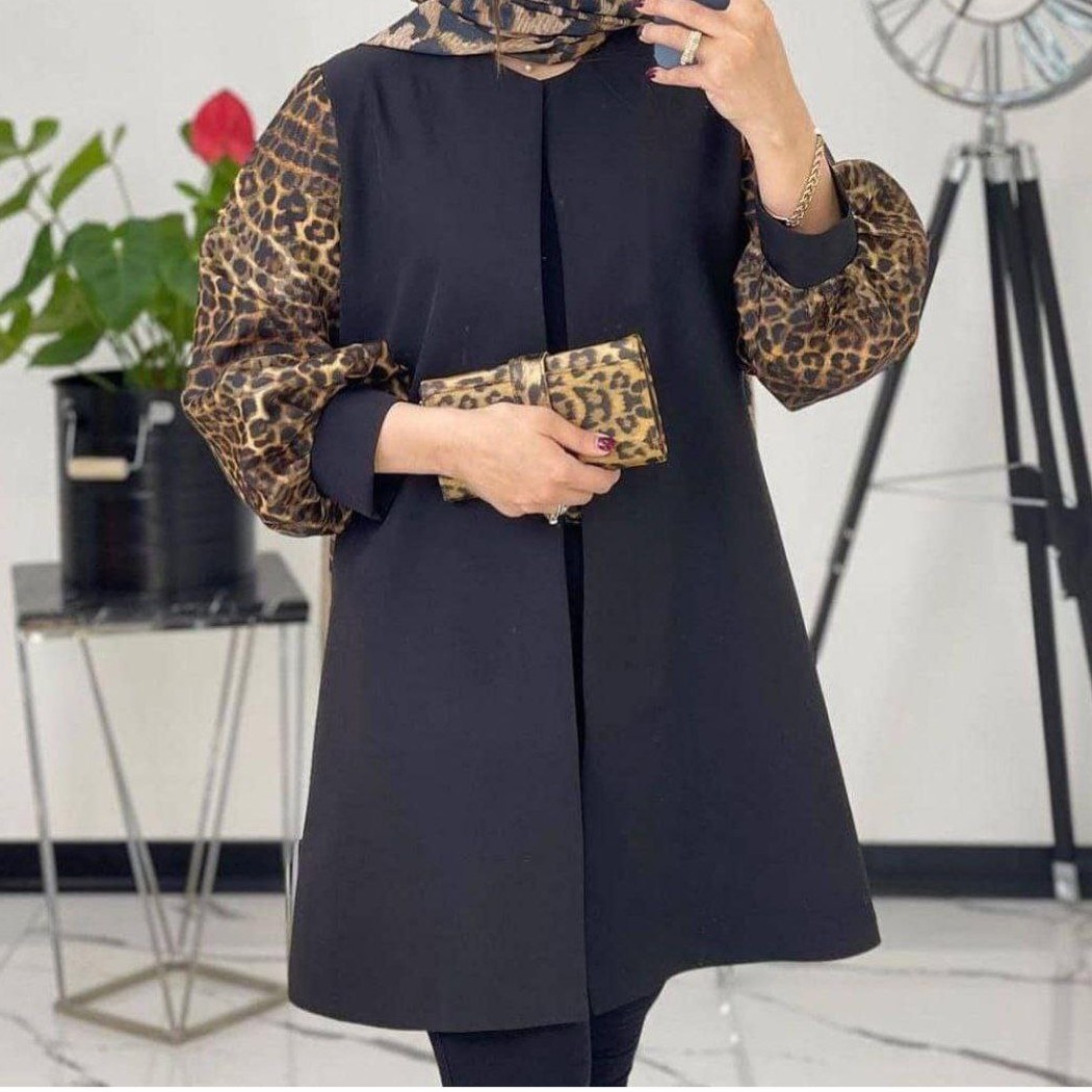 مانتو مجلسی پلنگی