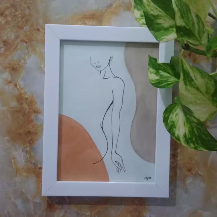 تابلو آبرنگ طرح خیال