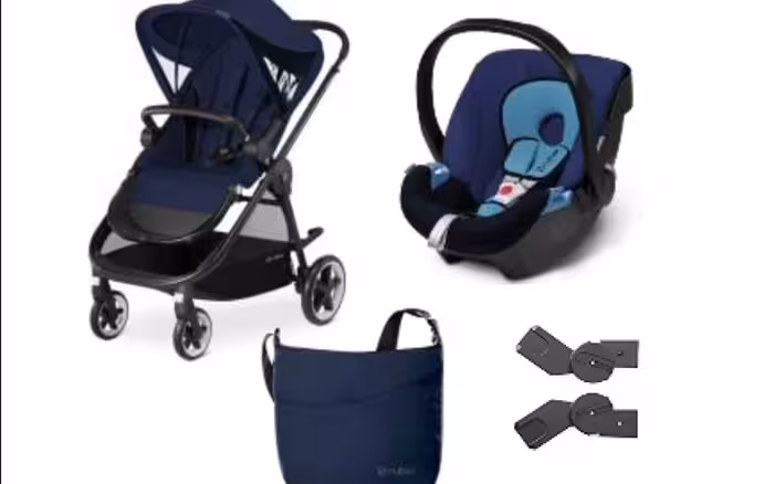 سرویس کالسکه سایبکس cybex مدل ایریس آبی