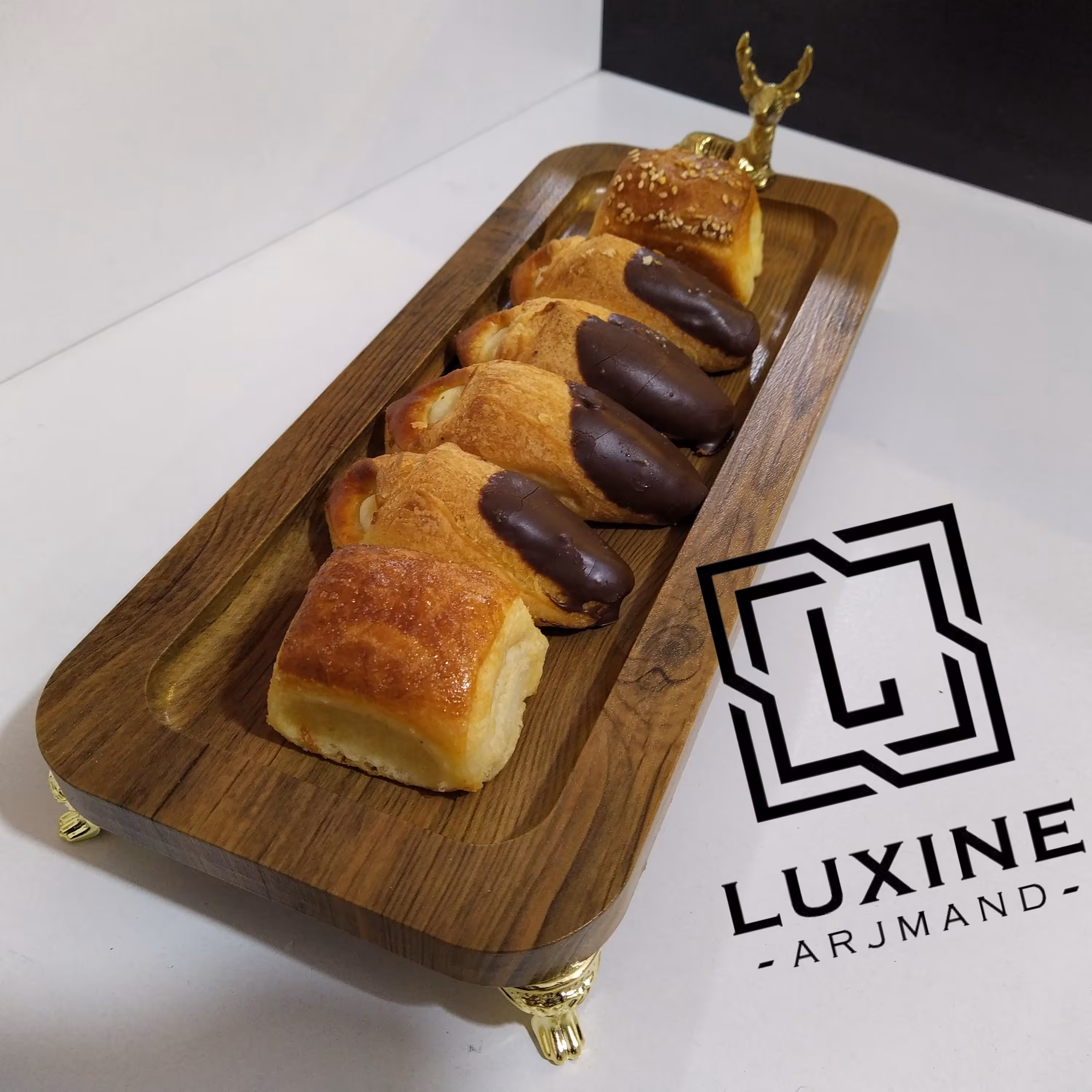 رولت خوری چوبی با روکش وکیوم قابل شستشو