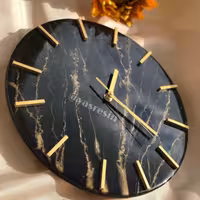 ساعت رزینی طرح مرمر قطر 50 سانت (در رنگ بندی )