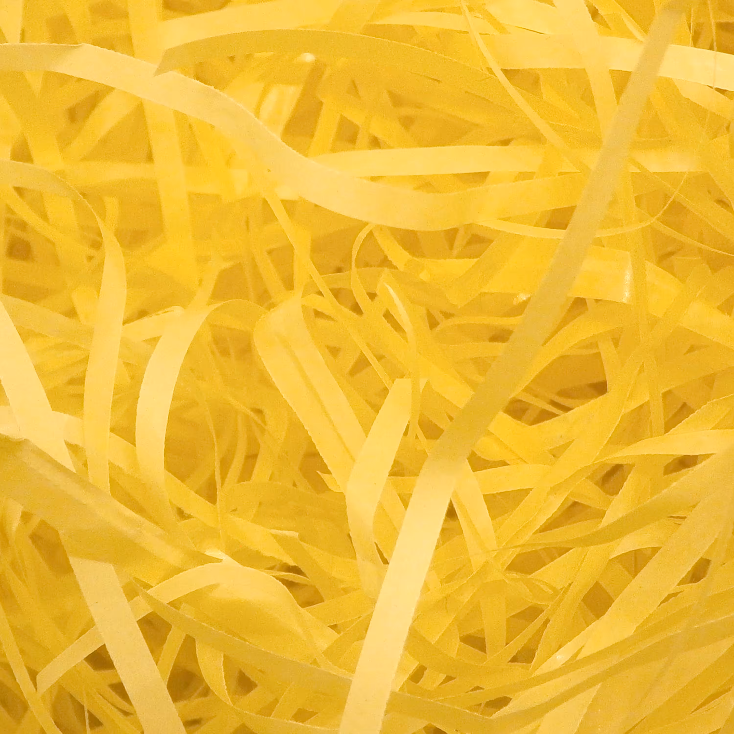 پوشال تزیینی زرد لیمویی براق گلاسه بسته 100 گرمی