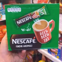 قهوه فوری با طعم فندق مارک نسکافه 48 عددی