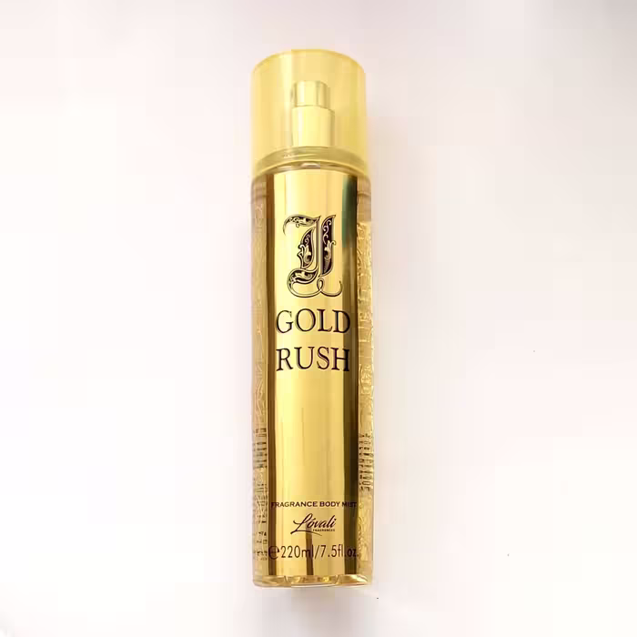 بادی اسپلش  220  میلی لیتری-مارک lovali- رایحه GOLD RUSH