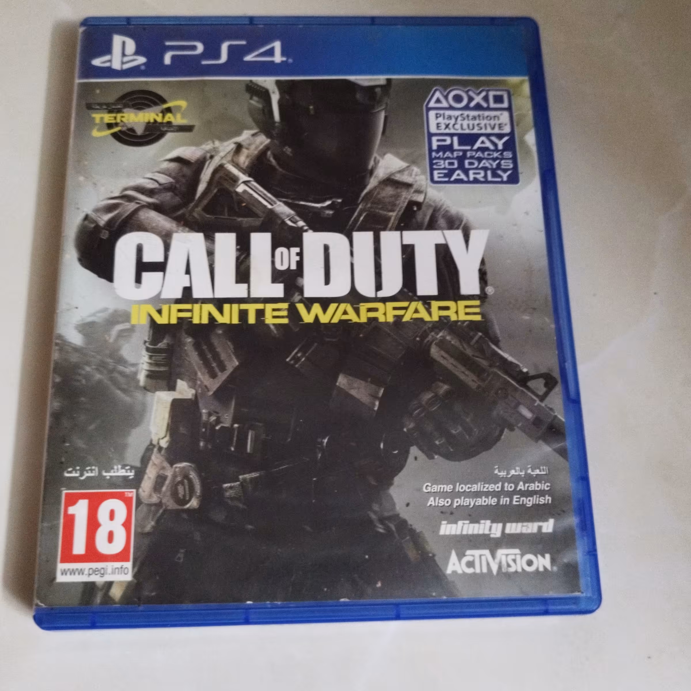 بازی کالاف دیوتی نسخه اینفینیت وارفار 