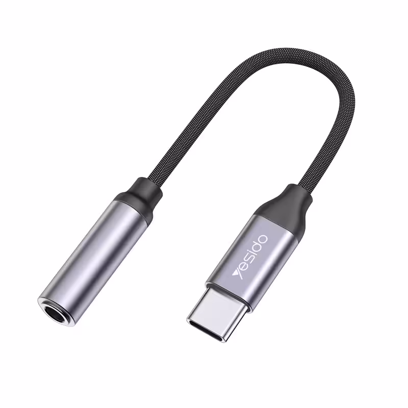  مبدل USB-C به جک 3.5 میلی متری Yesido مدل YAU19