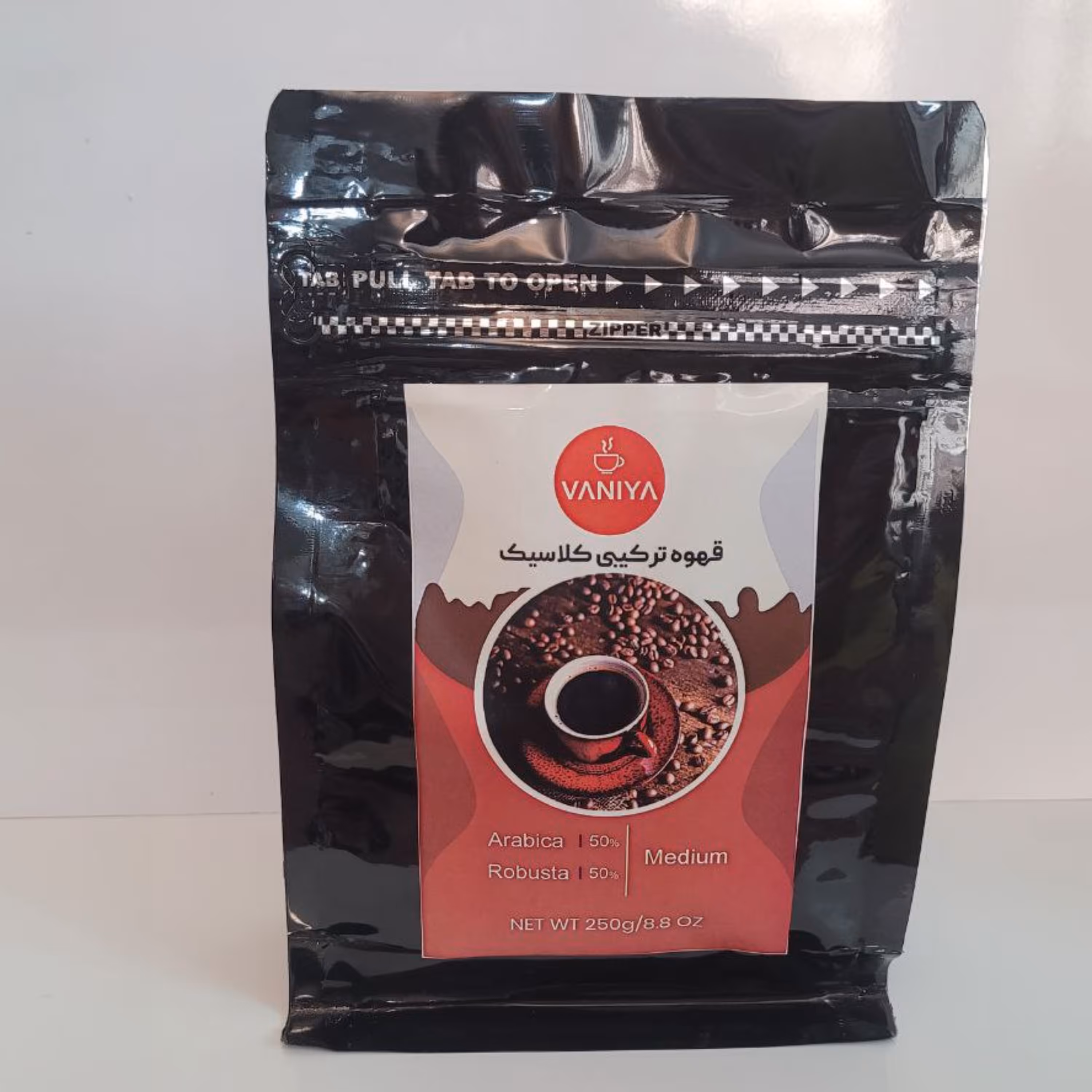 قهوه ترکیبی کلاسیک  50درصد عربیکا50درصد روبوستا