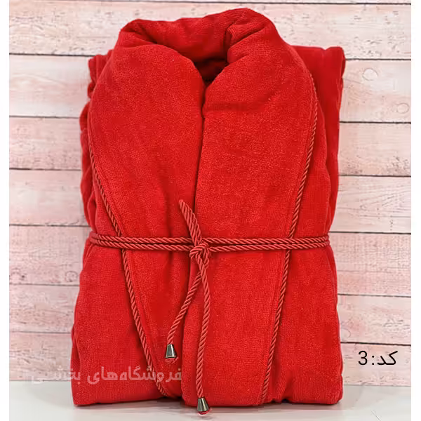 حوله تن پوش مدل یقه گلدوزی سایز 125