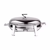 سوفله متوسط بیضی کروم برند ام جی اس MGS کد کالا ow-4106