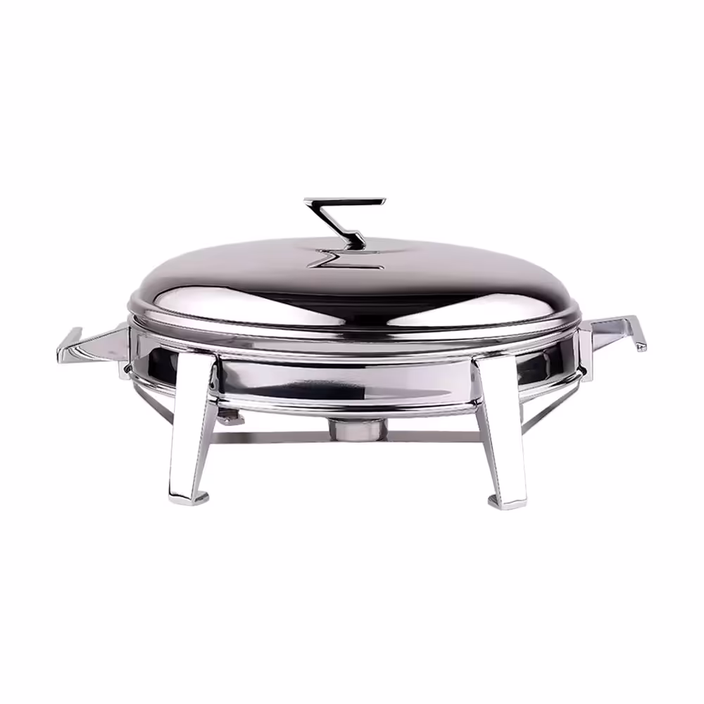 سوفله متوسط بیضی کروم برند ام جی اس MGS کد کالا ow-4106